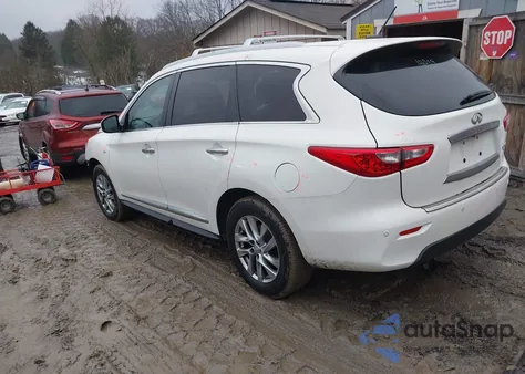 2014 Infiniti Qx60 z USA, uszkodzony, nr VIN 5N1AL0MM1EC543318